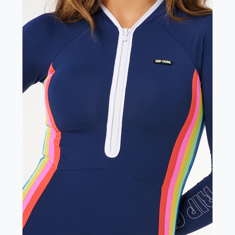 Női egyrészes fürdőruha  Rip Curl Surf Stripe UPF Surf Suit dark navy 6