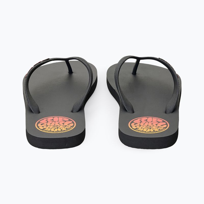 Férfi papucsok Rip Curl Icons of Surf Bloom Open Toe black/orange 3