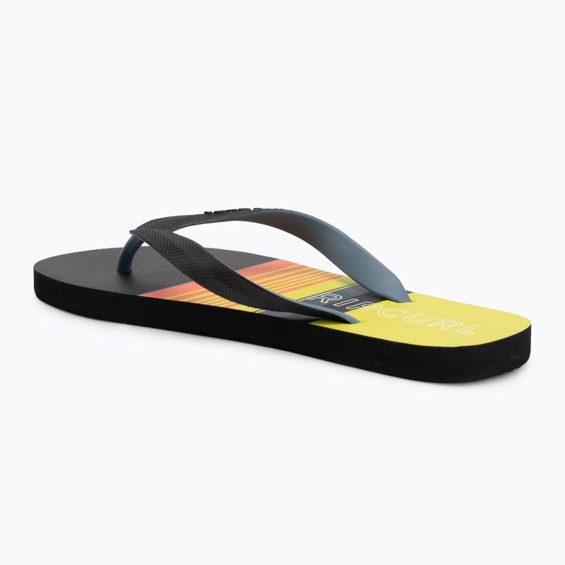 Férfi papucsok Rip Curl Daybreaker Bloom Open Toe neon lime 3