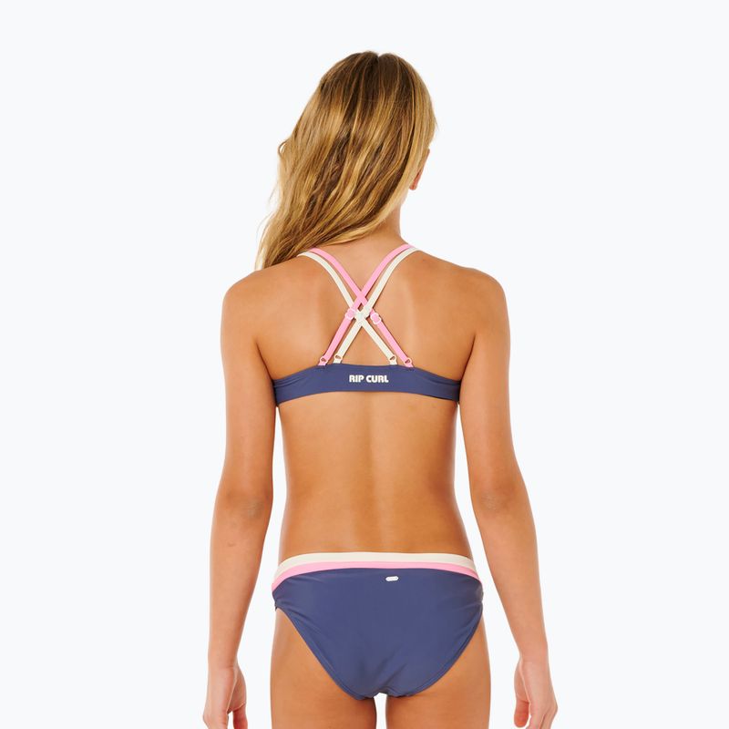 Gyermek két részes fürdőruha Rip Curl Surf Revival Bikini navy 3