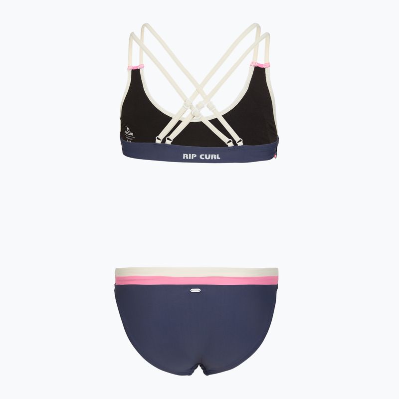 Gyermek két részes fürdőruha Rip Curl Surf Revival Bikini navy 2