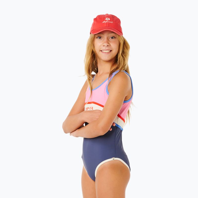 Gyerek egy részes fürdőruha Rip Curl Surf Revival navy 5