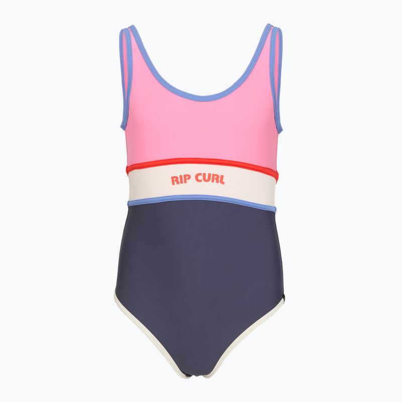 Gyerek egy részes fürdőruha Rip Curl Surf Revival navy