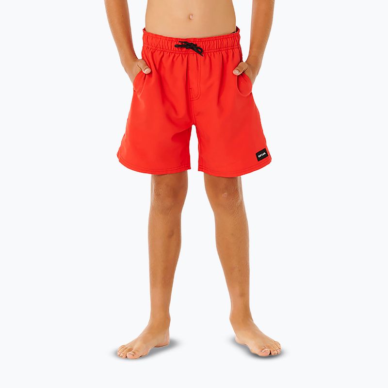Gyerek fürdőnadrág Rip Curl Offset Volley red 13