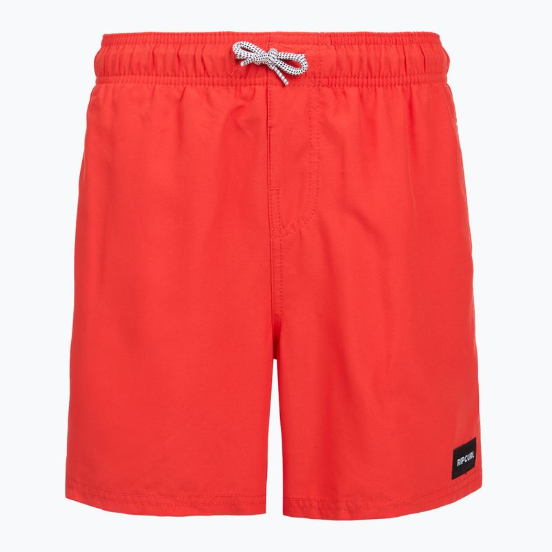 Gyerek fürdőnadrág Rip Curl Offset Volley red 7