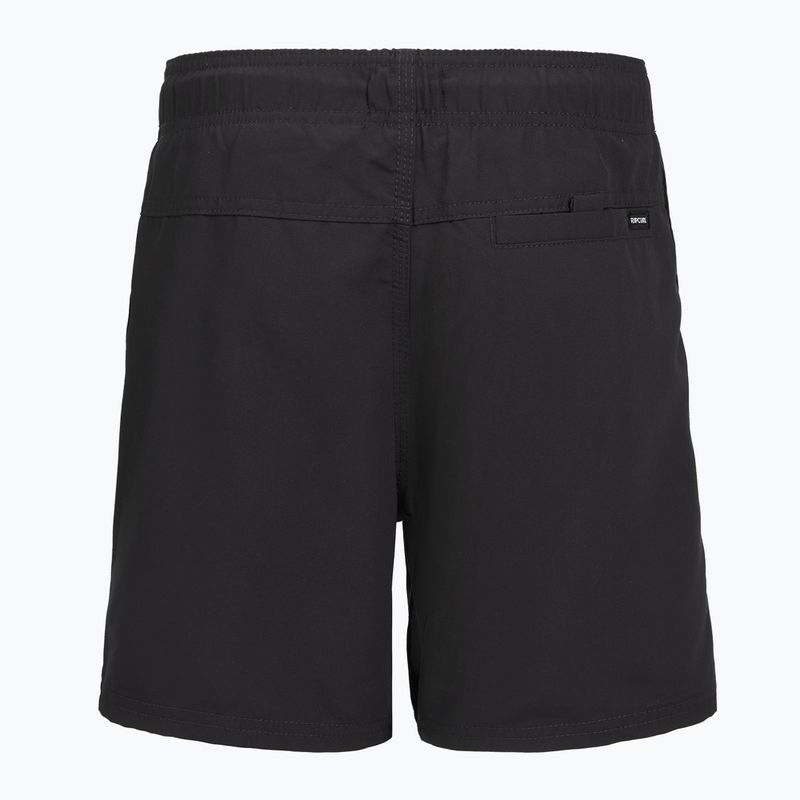 Gyerek fürdőnadrág Rip Curl Offset Volley black 2