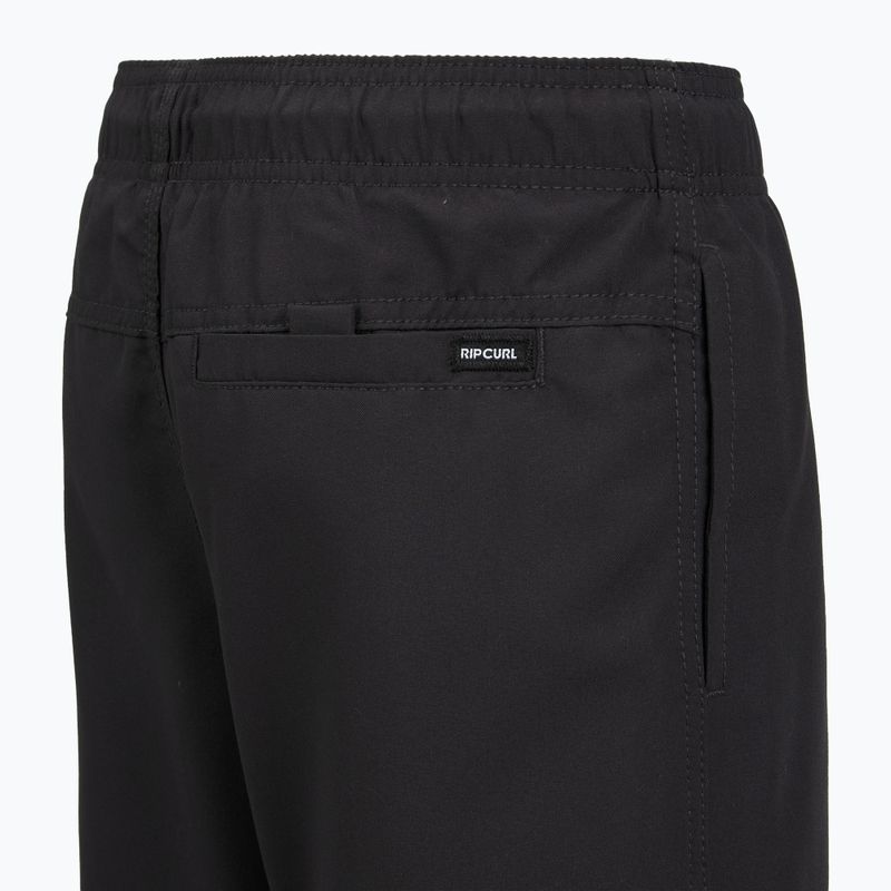 Gyerek fürdőnadrág Rip Curl Offset Volley black 4