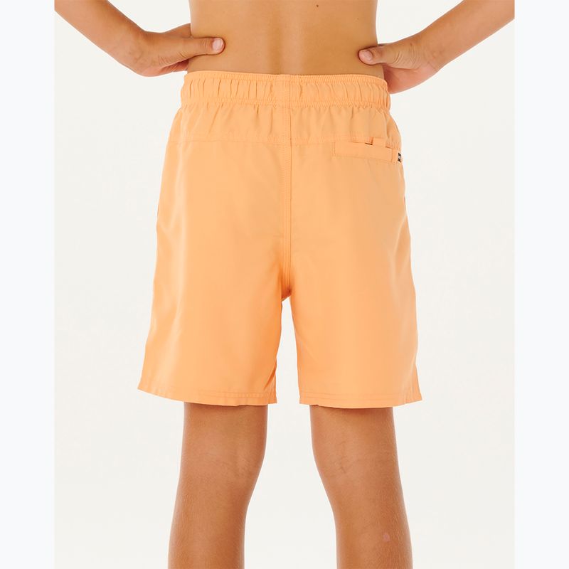 Gyerek fürdőnadrág Rip Curl Offset Volley mandarin set 3