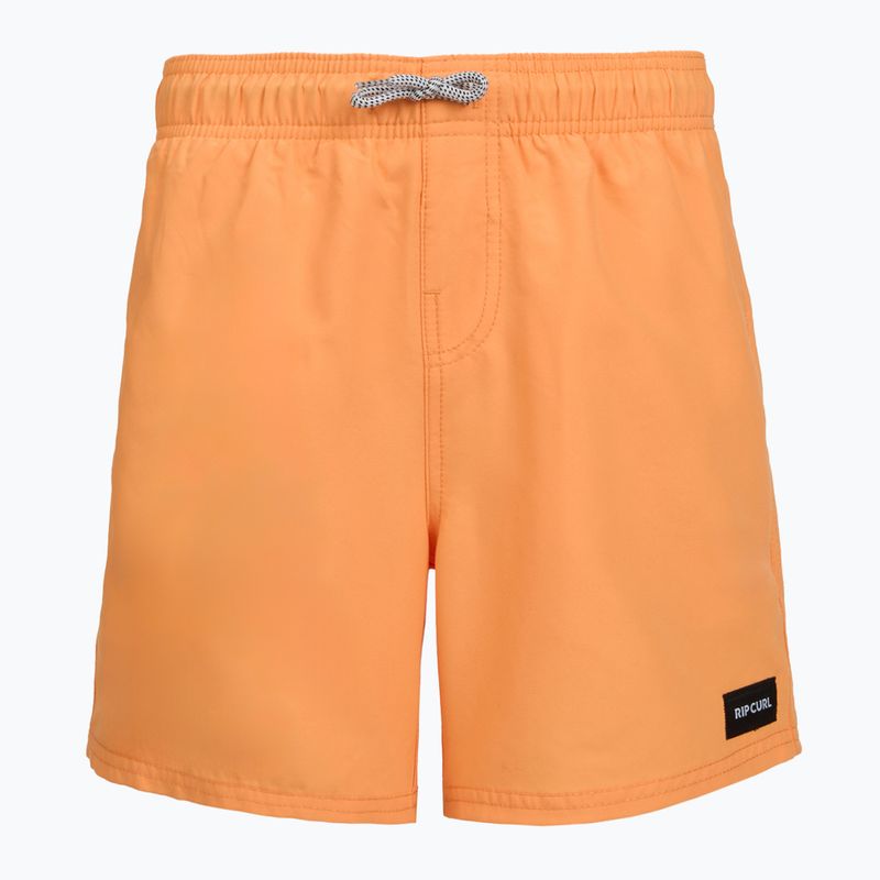 Gyerek fürdőnadrág Rip Curl Offset Volley mandarin set 7
