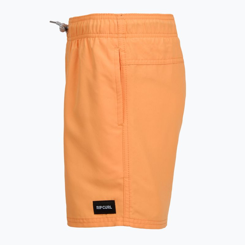 Gyerek fürdőnadrág Rip Curl Offset Volley mandarin set 9