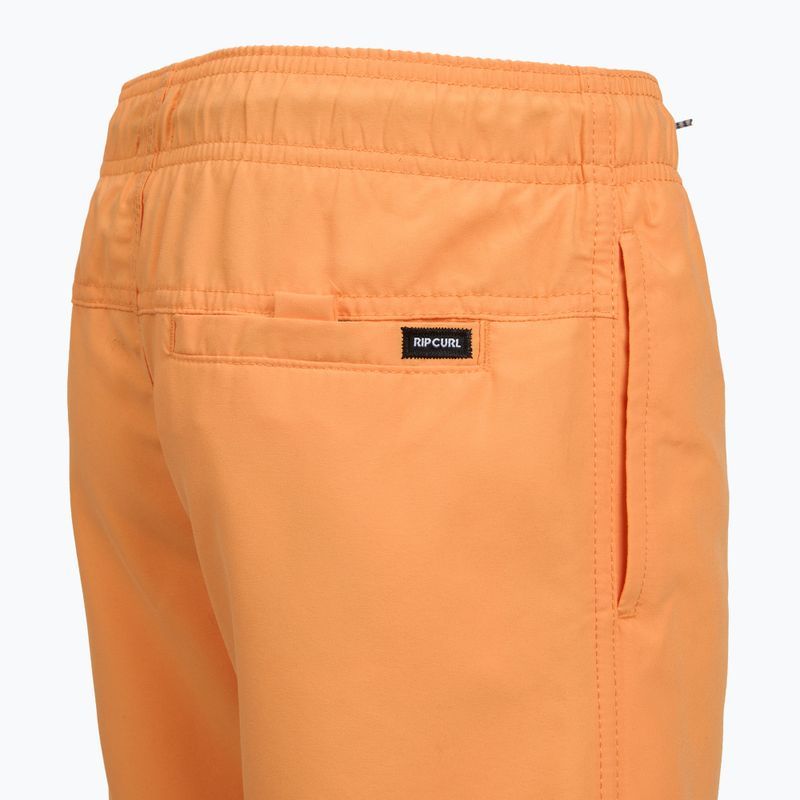 Gyerek fürdőnadrág Rip Curl Offset Volley mandarin set 10