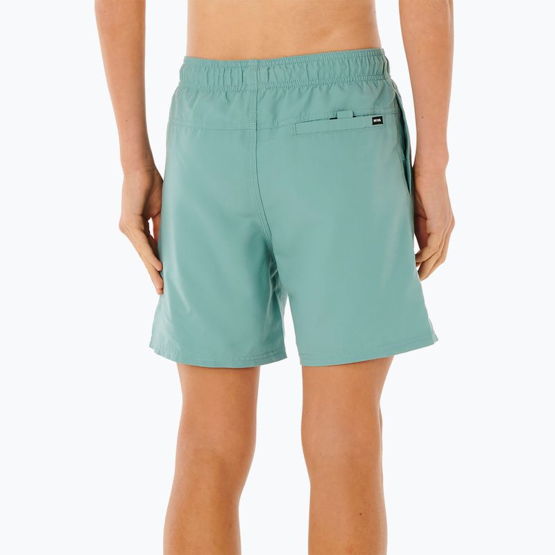 Gyerek fürdőnadrág Rip Curl Offset Volley blue lagoon 3