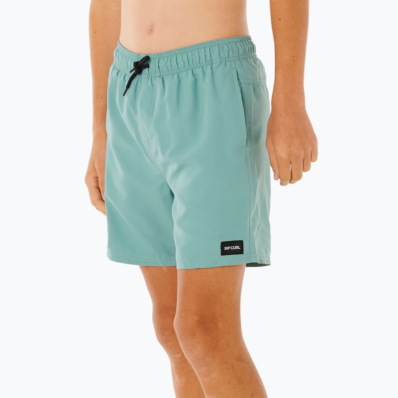 Gyerek fürdőnadrág Rip Curl Offset Volley blue lagoon 4