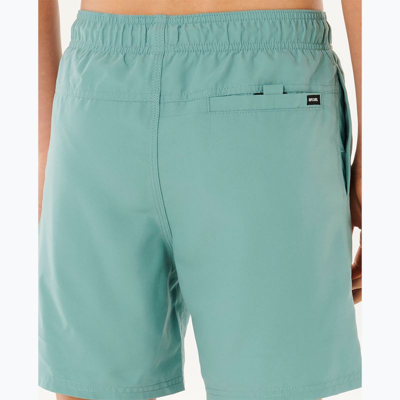 Gyerek fürdőnadrág Rip Curl Offset Volley blue lagoon 5