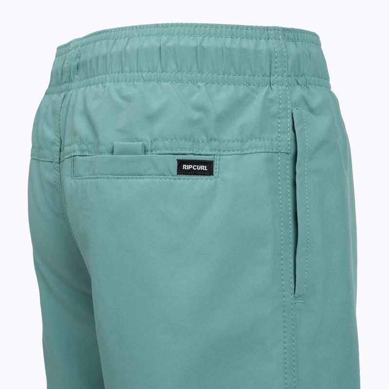 Gyerek fürdőnadrág Rip Curl Offset Volley blue lagoon 10
