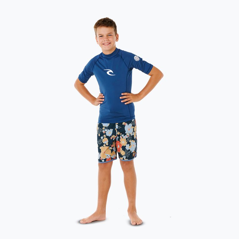 Gyerek úszópóló Rip Curl Waves Upf light navy 2