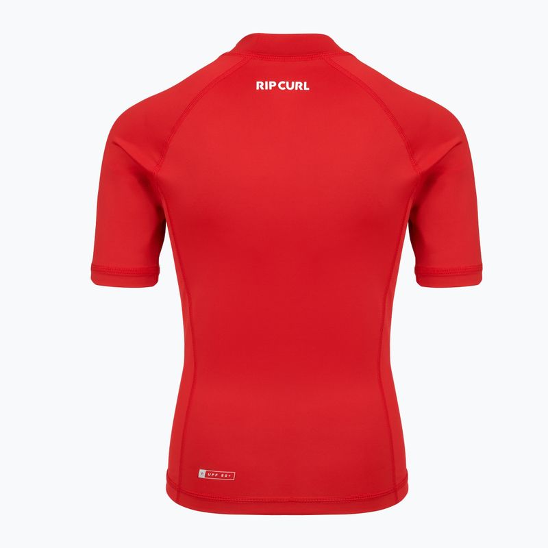 Gyerek úszópóló Rip Curl Waves Upf lava red 2