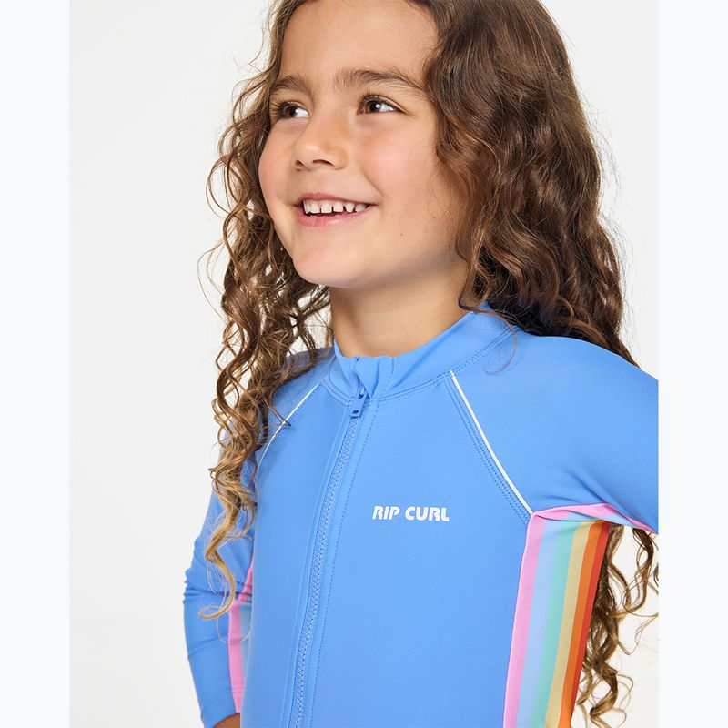 Gyerek egy részes fürdőruha Rip Curl Sun Revival Springsuit cornflower blue 4