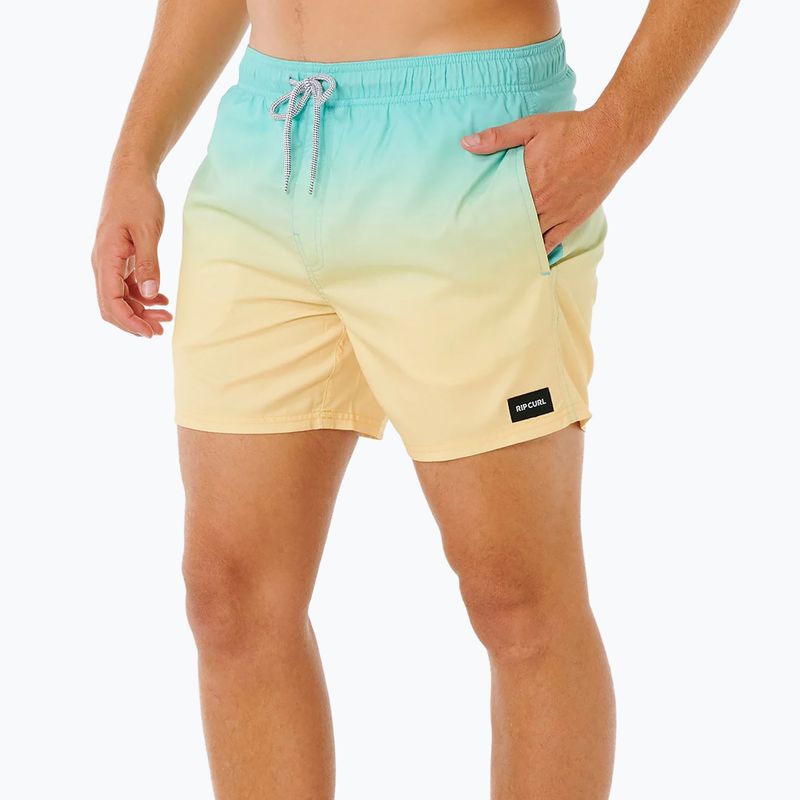 Férfi úszóshort Rip Curl Offset Fade Volley aqua 4