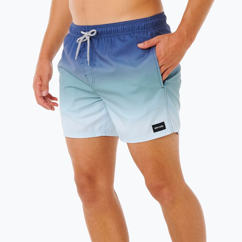 Férfi úszóshort Rip Curl Offset Fade Volley light navy 4