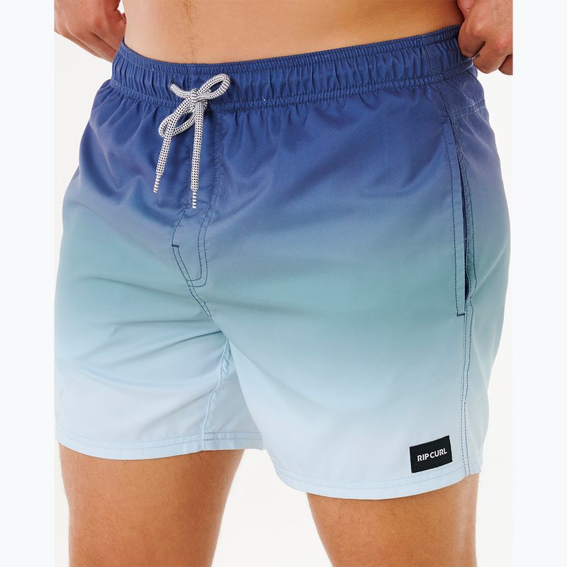 Férfi úszóshort Rip Curl Offset Fade Volley light navy 5