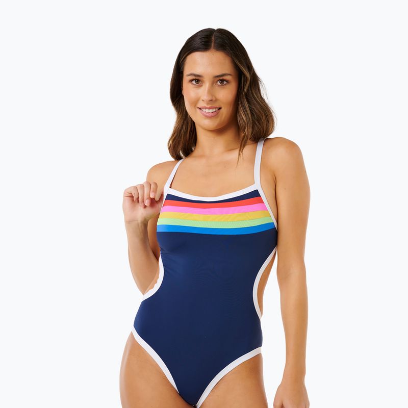 Fürdőruha alsó Rip Curl Surf Stripe Cheeky dark navy 3