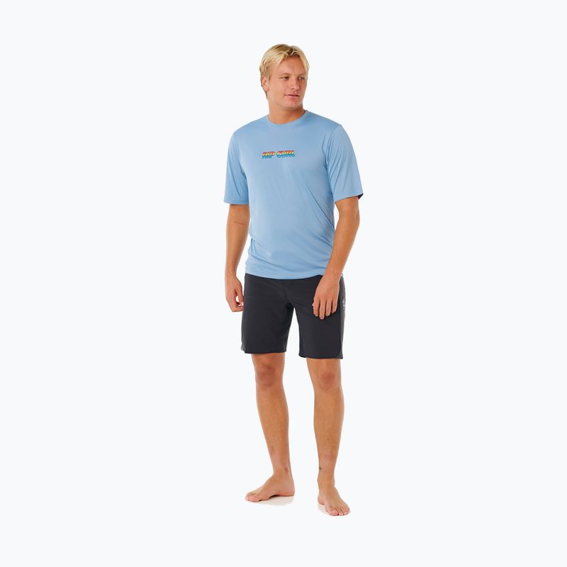 Férfi úszópóló Rip Curl Icons Of Surflite Upf faded denim 2
