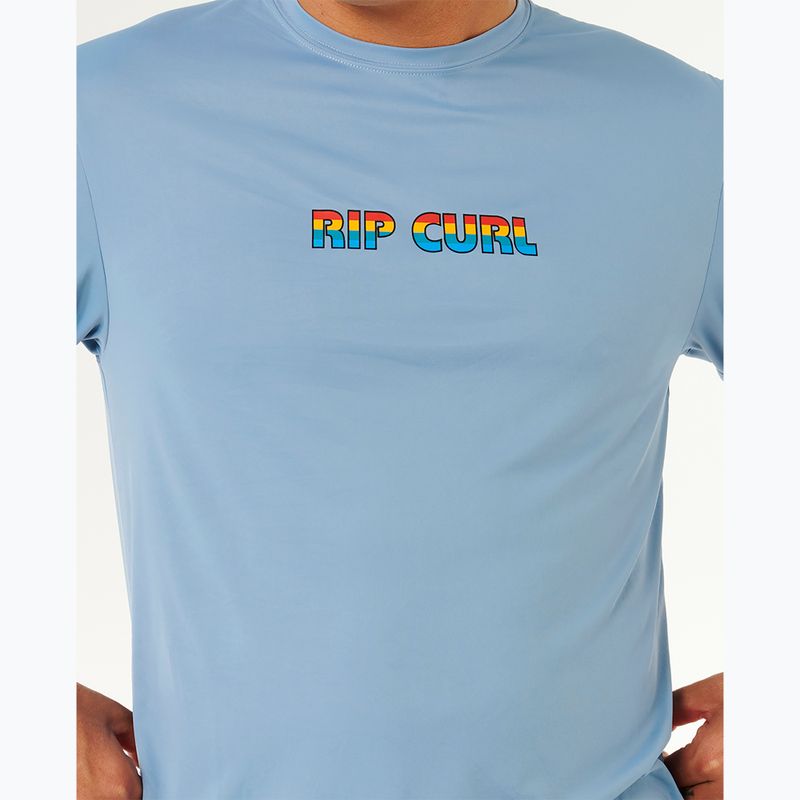 Férfi úszópóló Rip Curl Icons Of Surflite Upf faded denim 6