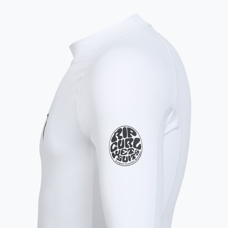 Férfi úszó hosszú ujjú felső Rip Curl Waves Upf Perf white 5