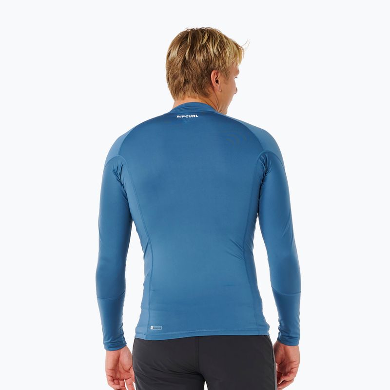 Férfi úszó hosszú ujjú felső Rip Curl Waves Upf Perf bluefin 3