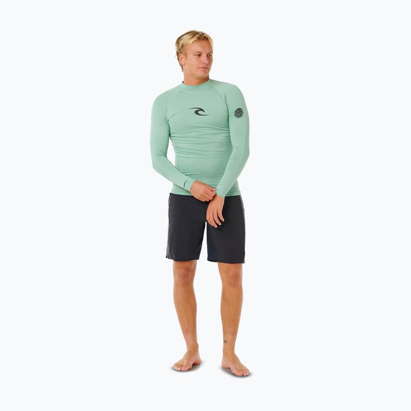 Férfi úszó hosszú ujjú felső Rip Curl Waves Upf Perf aloe 2
