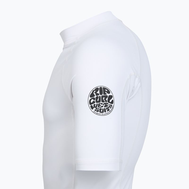 Férfi úszópóló Rip Curl Waves Upf Perf white 5