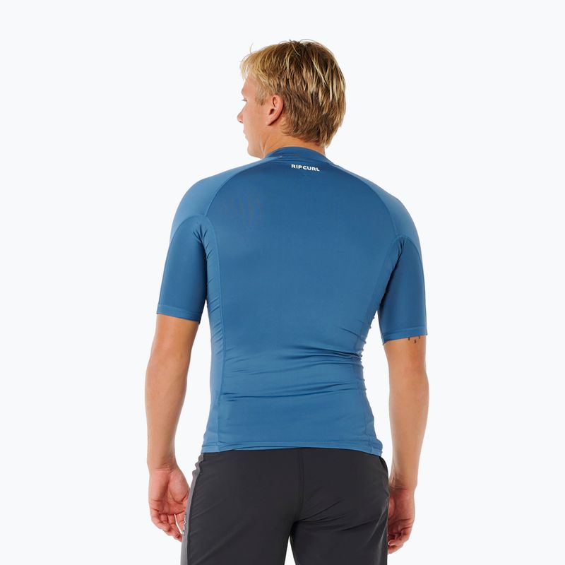 Férfi úszópóló Rip Curl Waves Upf Perf bluefin 3
