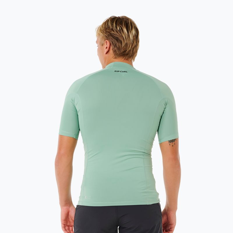 Férfi úszópóló Rip Curl Waves Upf Perf aloe 3