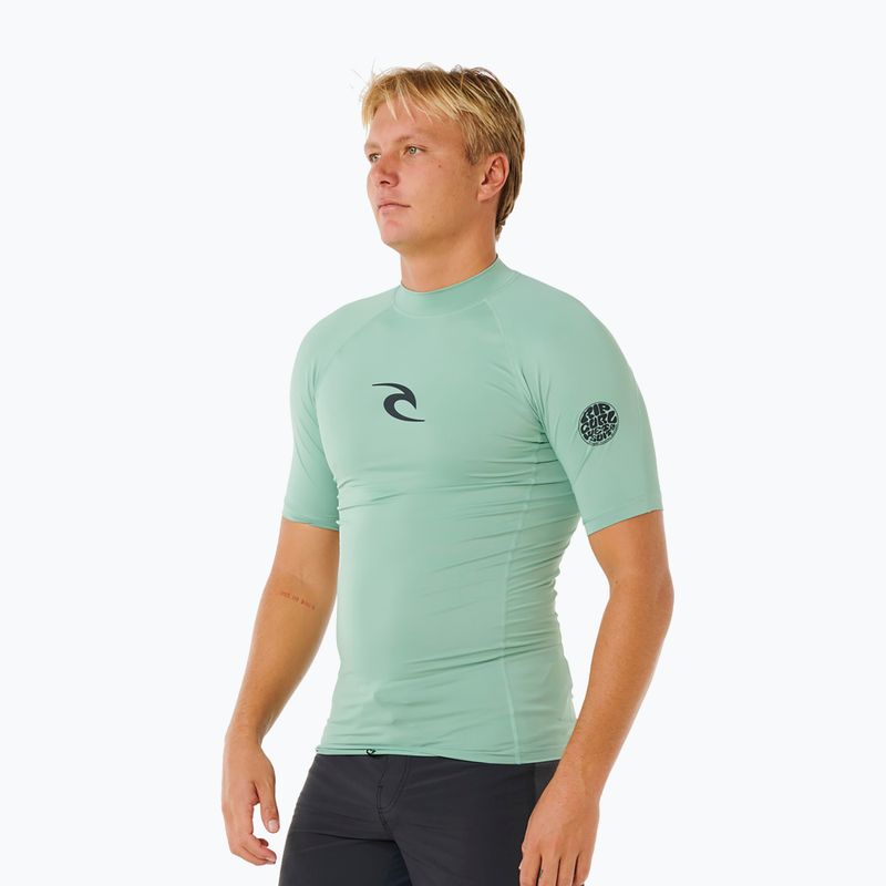Férfi úszópóló Rip Curl Waves Upf Perf aloe 4