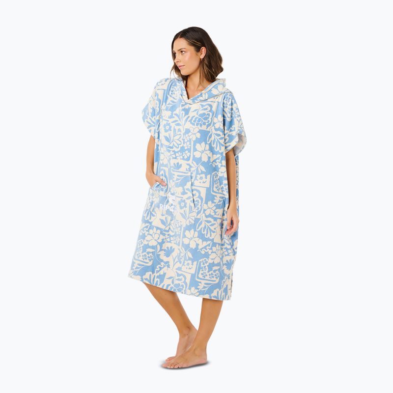 Női poncsó Rip Curl Mixed Hooded Towel blissful blue 3