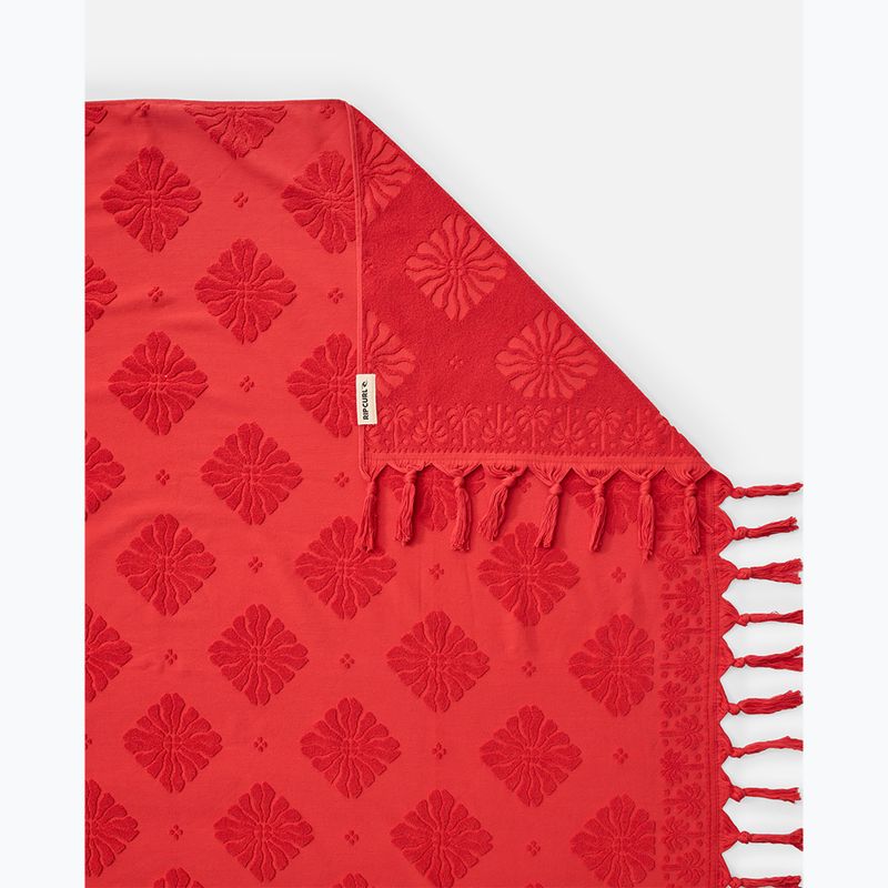 Törölköző Rip Curl Mixed Jacquard Jumbo Towel red 3