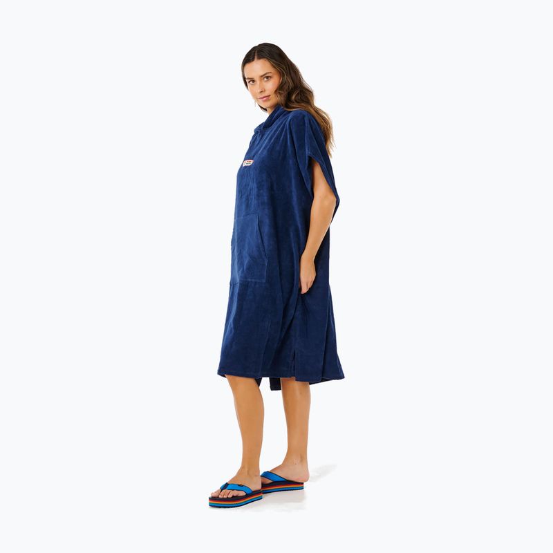Női poncsó Rip Curl Icon Hooded Towel dark navy 4