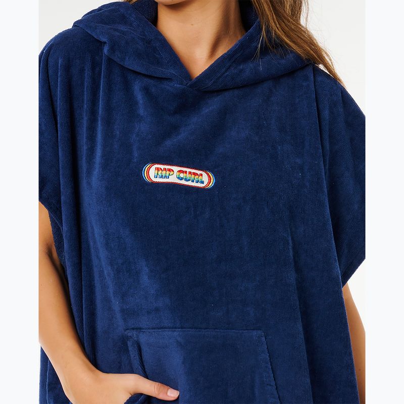Női poncsó Rip Curl Icon Hooded Towel dark navy 6