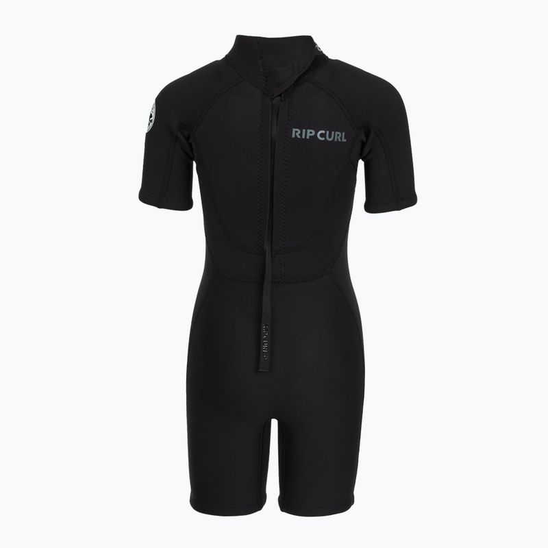 Gyerek úszóruha Rip Curl Groms Trad 2/2 mm Back Zip Springsuit black 3