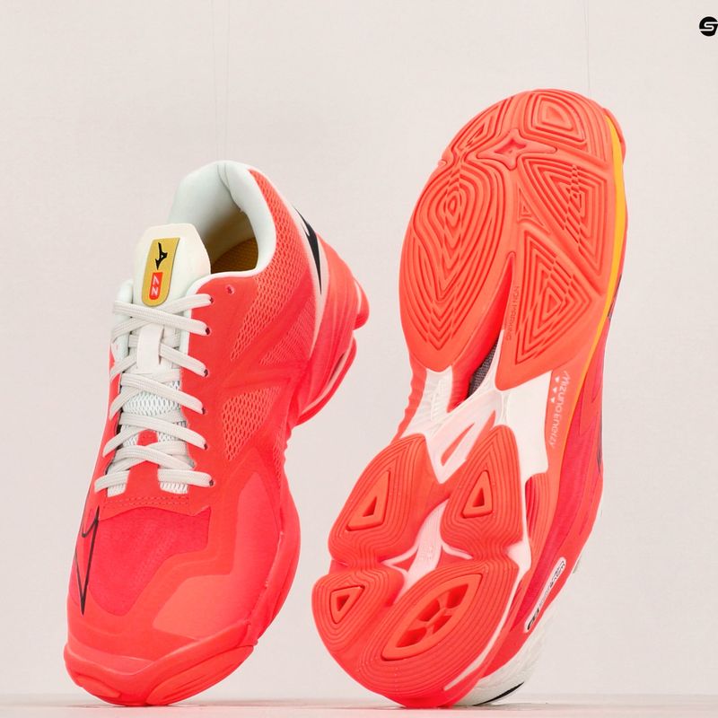Férfi röplabda cipő Mizuno Wave Lightning Z7 neon láng / fekete / bolt2 neon 10