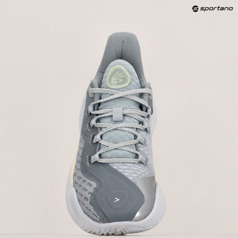 Kosárlabda cipő Under Armour Curry 11 YW halo gray/steel/white clay 9