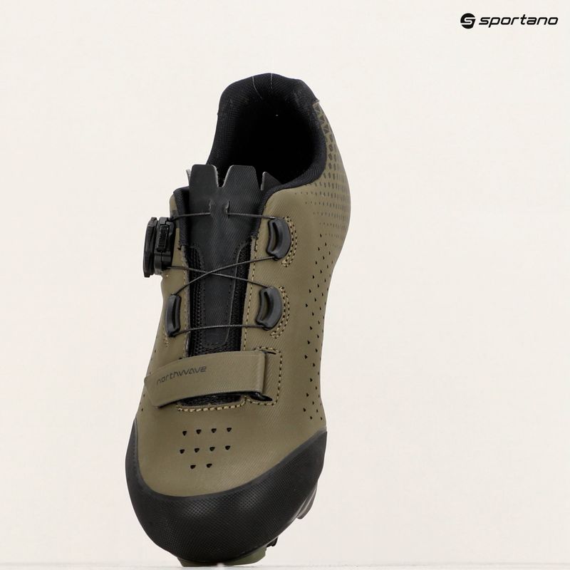 Férfi MTB kerékpáros cipő Northwave Origin Plus 2 forest 9
