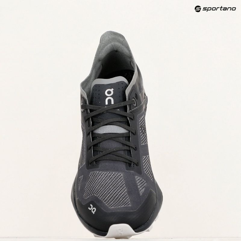 Női futócipő On Running Cloudventure Peak 3 black/glacier 9