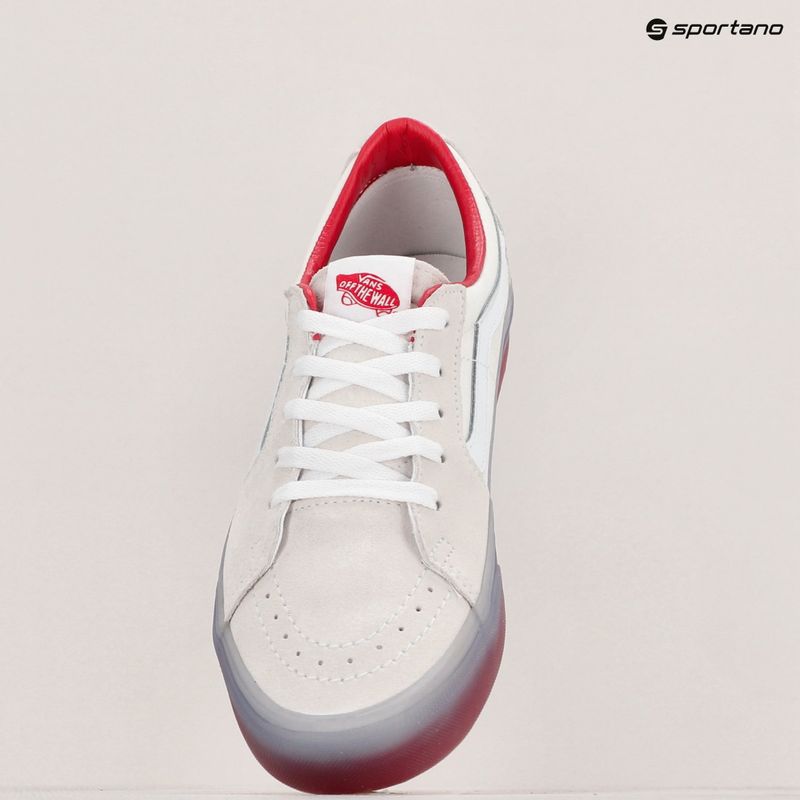 Cipő Vans SK8-Low white/red 9