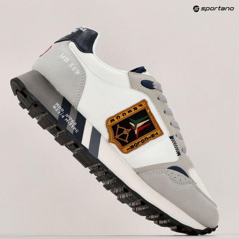 Férfi cipő Aeronautica Militare Frecce Tricolori off white 9