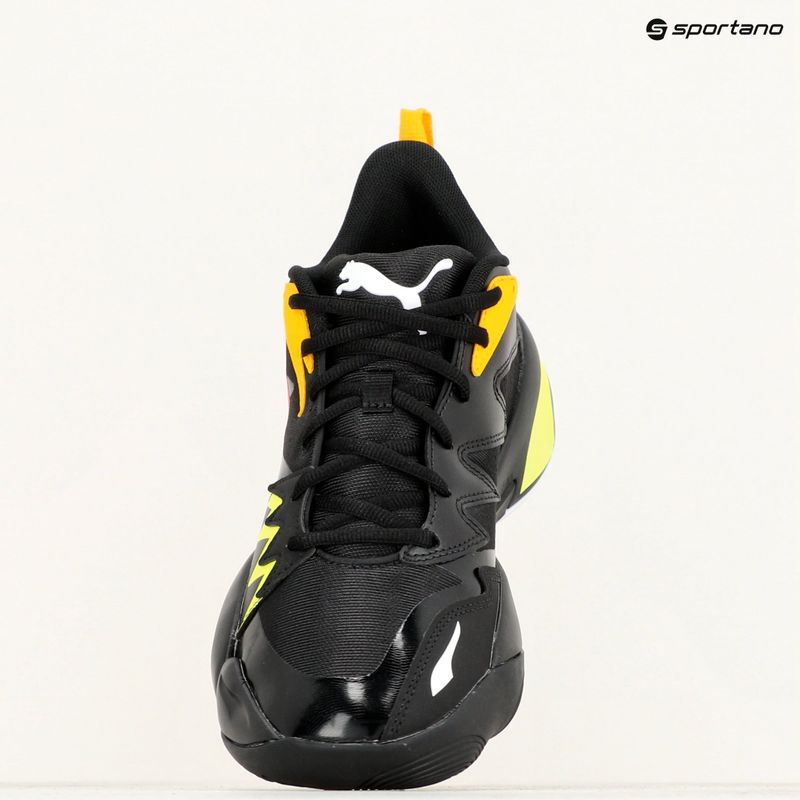 Férfi kosárlabda cipő PUMA Genetics puma black/for all time red 12
