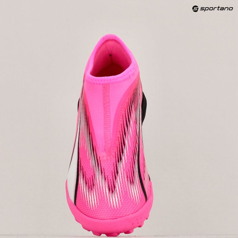 gyermek focicipő  PUMA Ultra Match LL TT + Mid Jr poison pink/puma white/puma black 9
