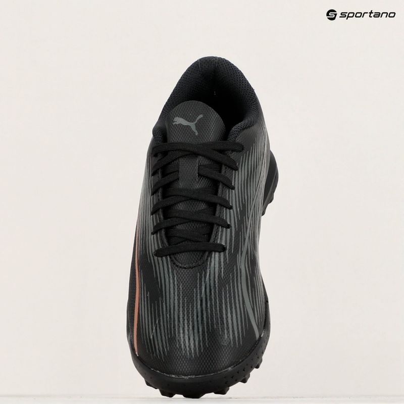 gyermek focicipő  PUMA Ultra Play TT Jr puma black/copper rose 16
