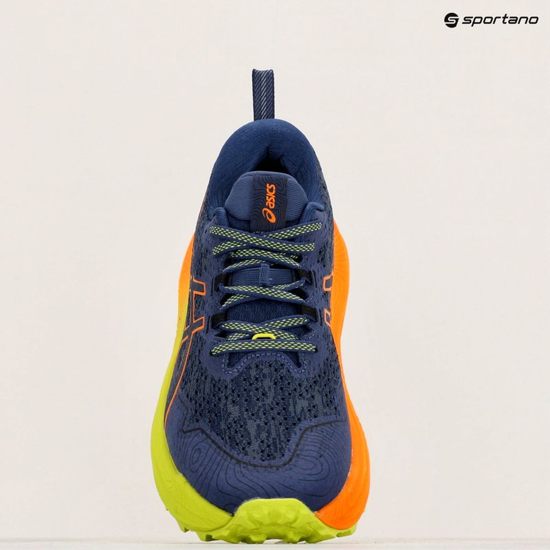 Férfi futócipő ASICS Trabuco Max 2 deep ocean/bright orange 17